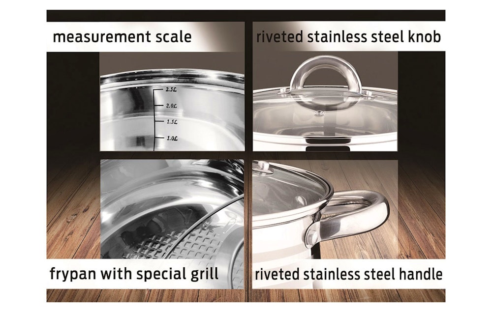 Blaumann Kookset – 12-delig RVS