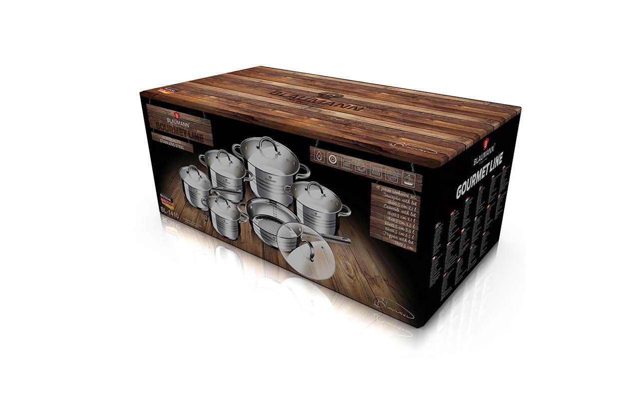 Blaumann Kookset – 12-delig RVS
