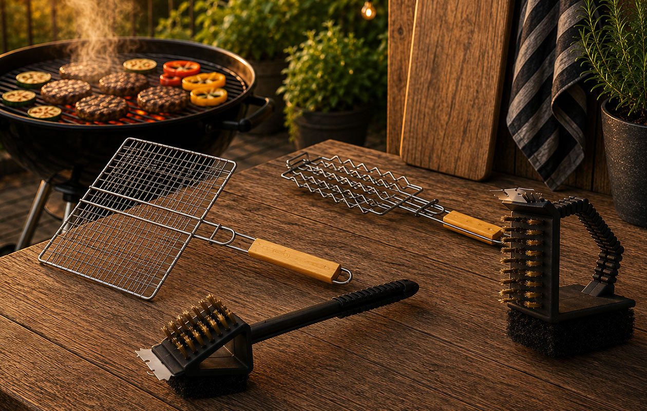 Buccan BBQ - BBQ Chef Accessoires Pakket - 4 stuks