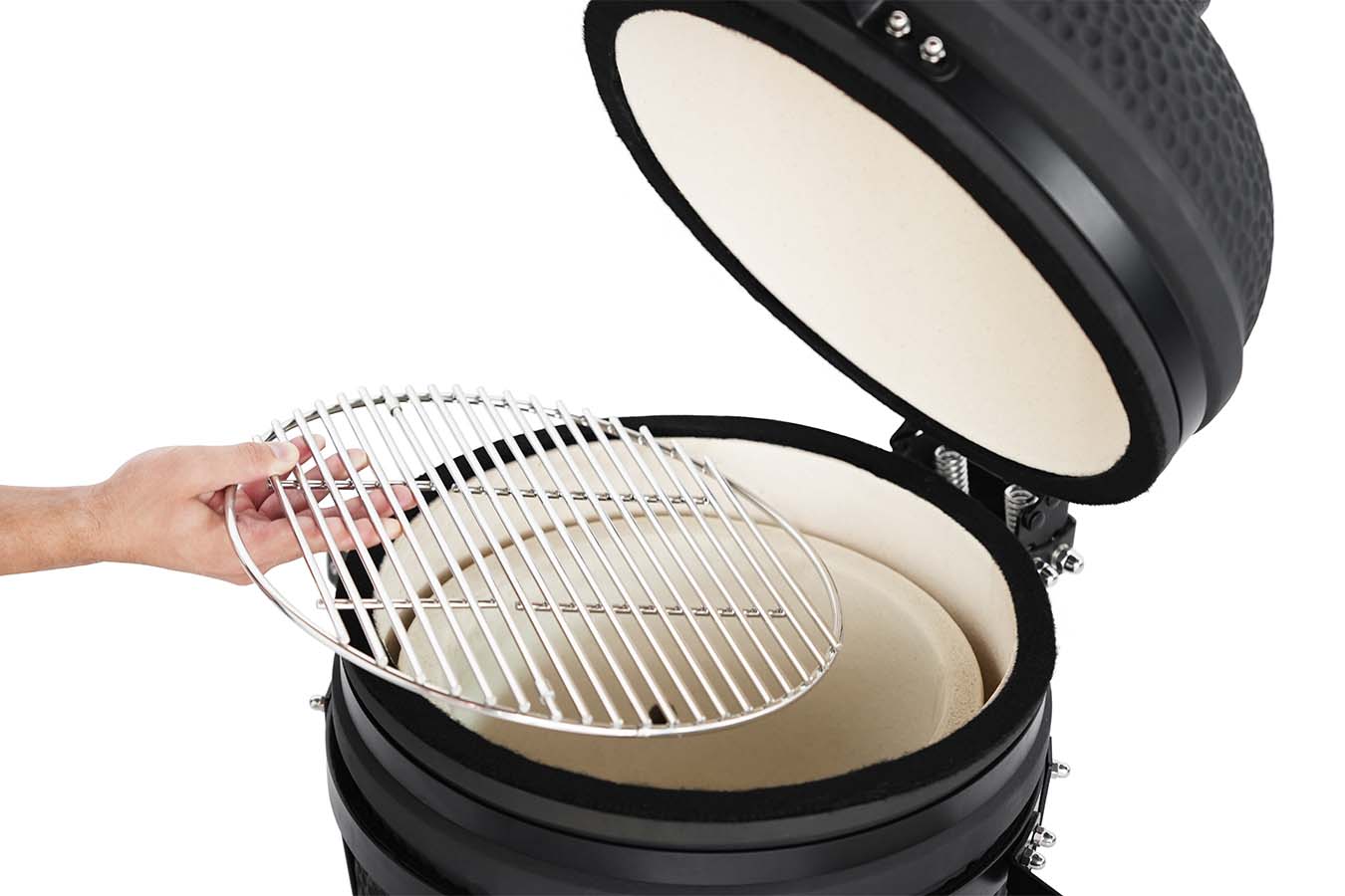 Buccan BBQ - Kamado barbecue - Sunbury Smokey Egg - 15" - Zwart