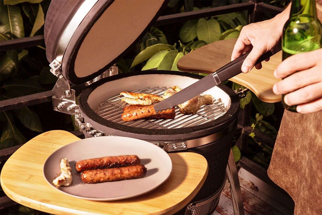 Buccan kamado BBQ - Sunbury Smokey Egg large 18 inch