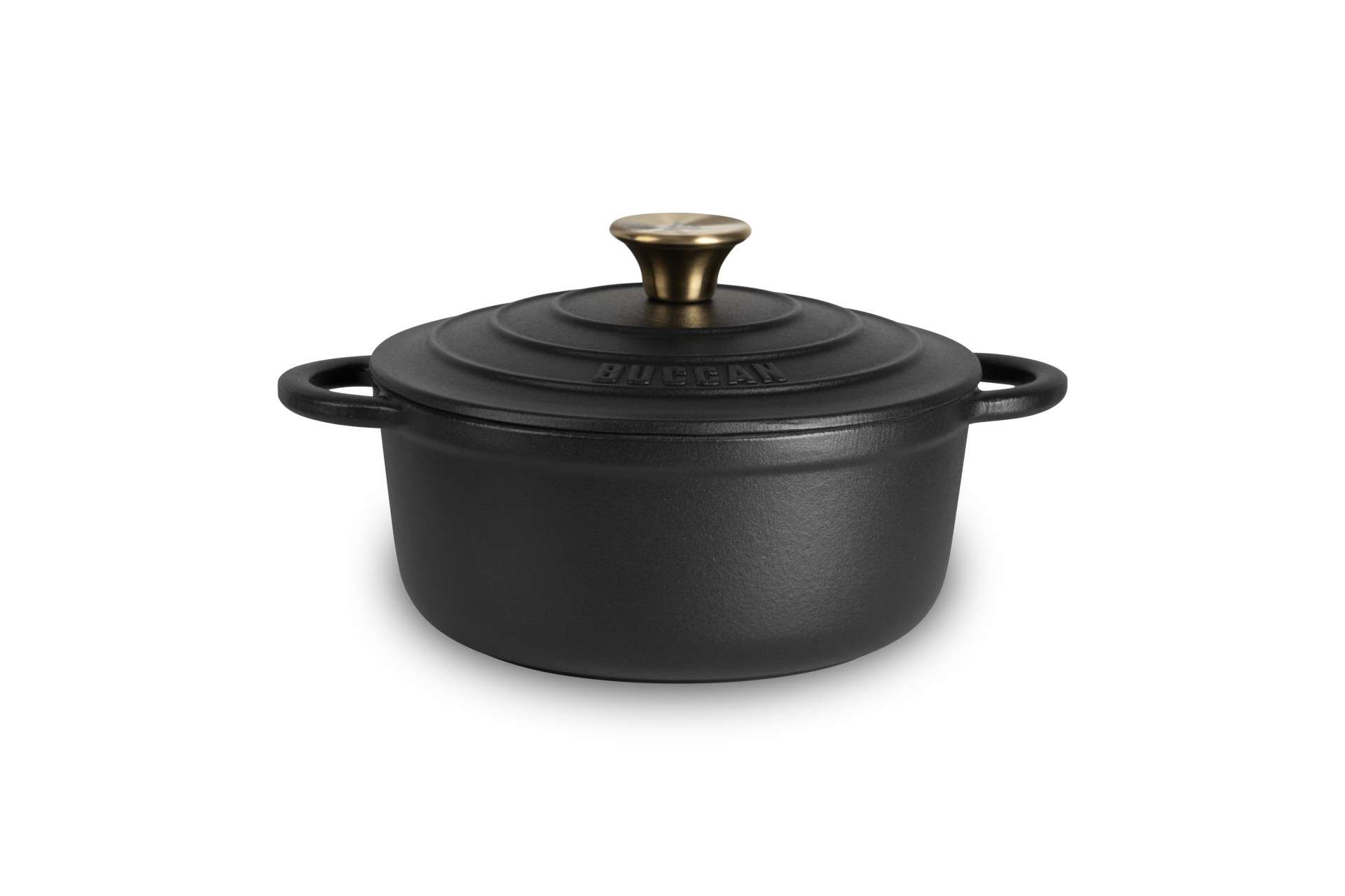 Buccan Hamersley Braadpan – Gietijzer - Zwart/Goud