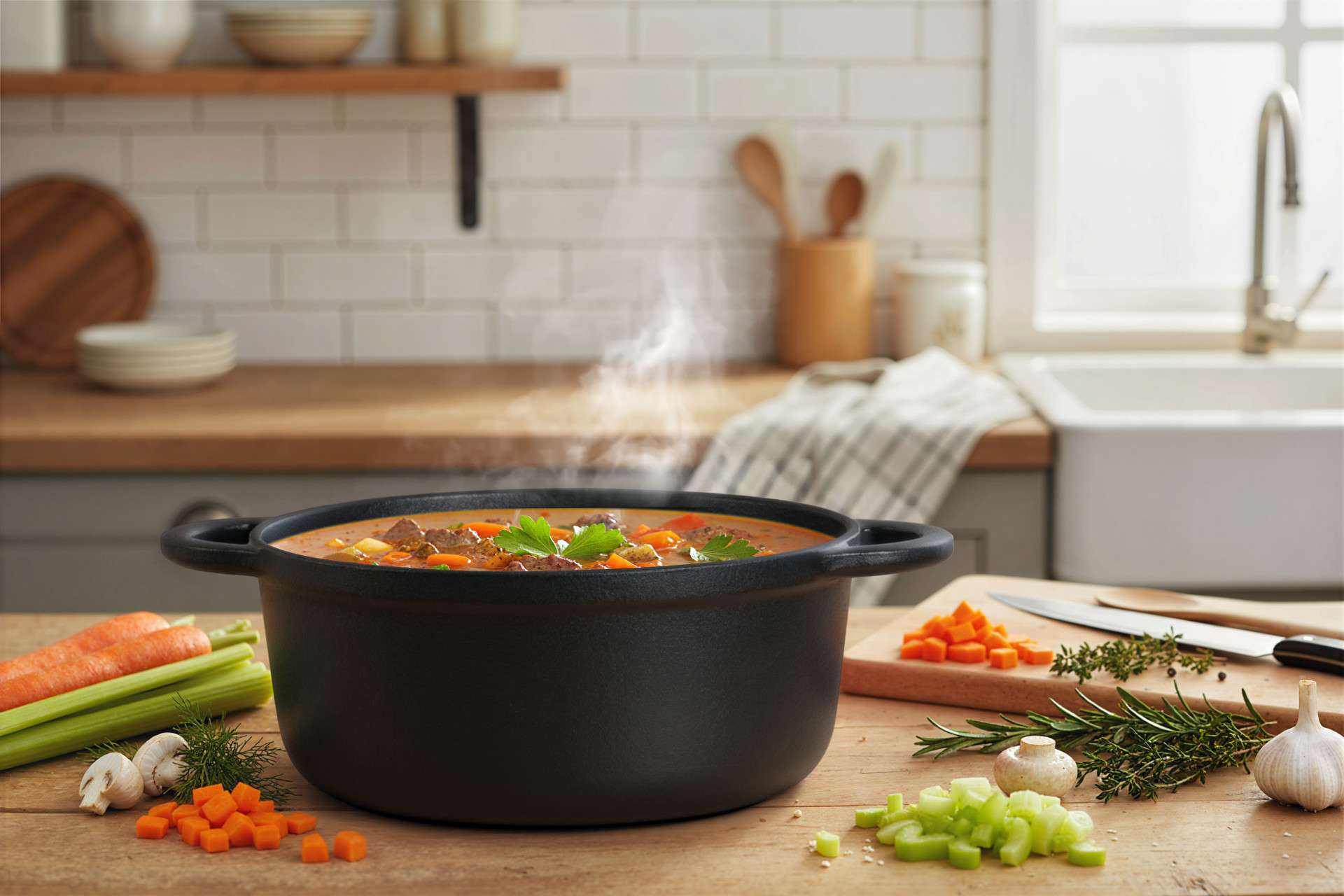 Buccan Hamersley Braadpan – Gietijzer - Zwart/Goud