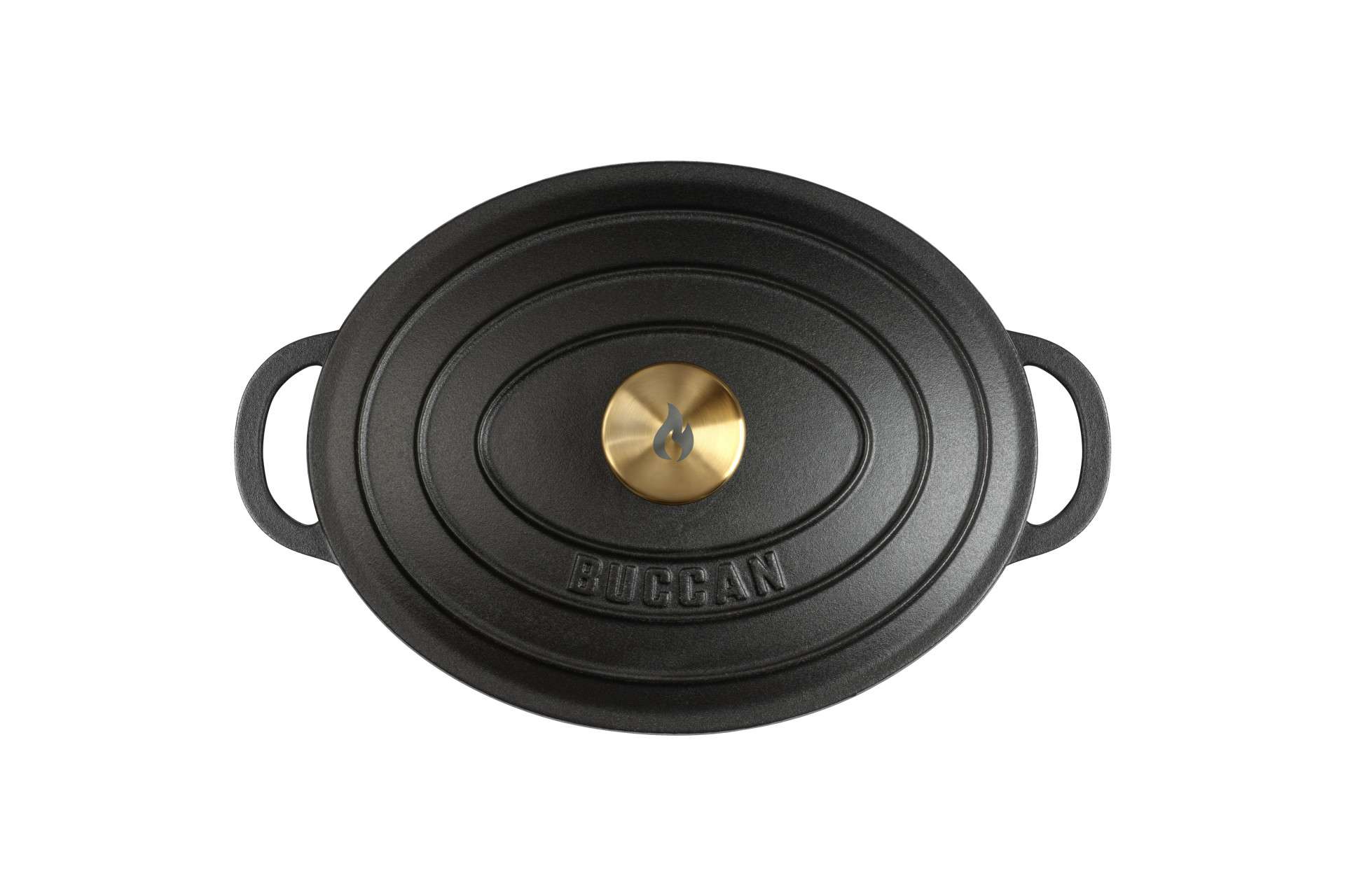 Buccan Hamersley gietijzeren braadpan ovaal