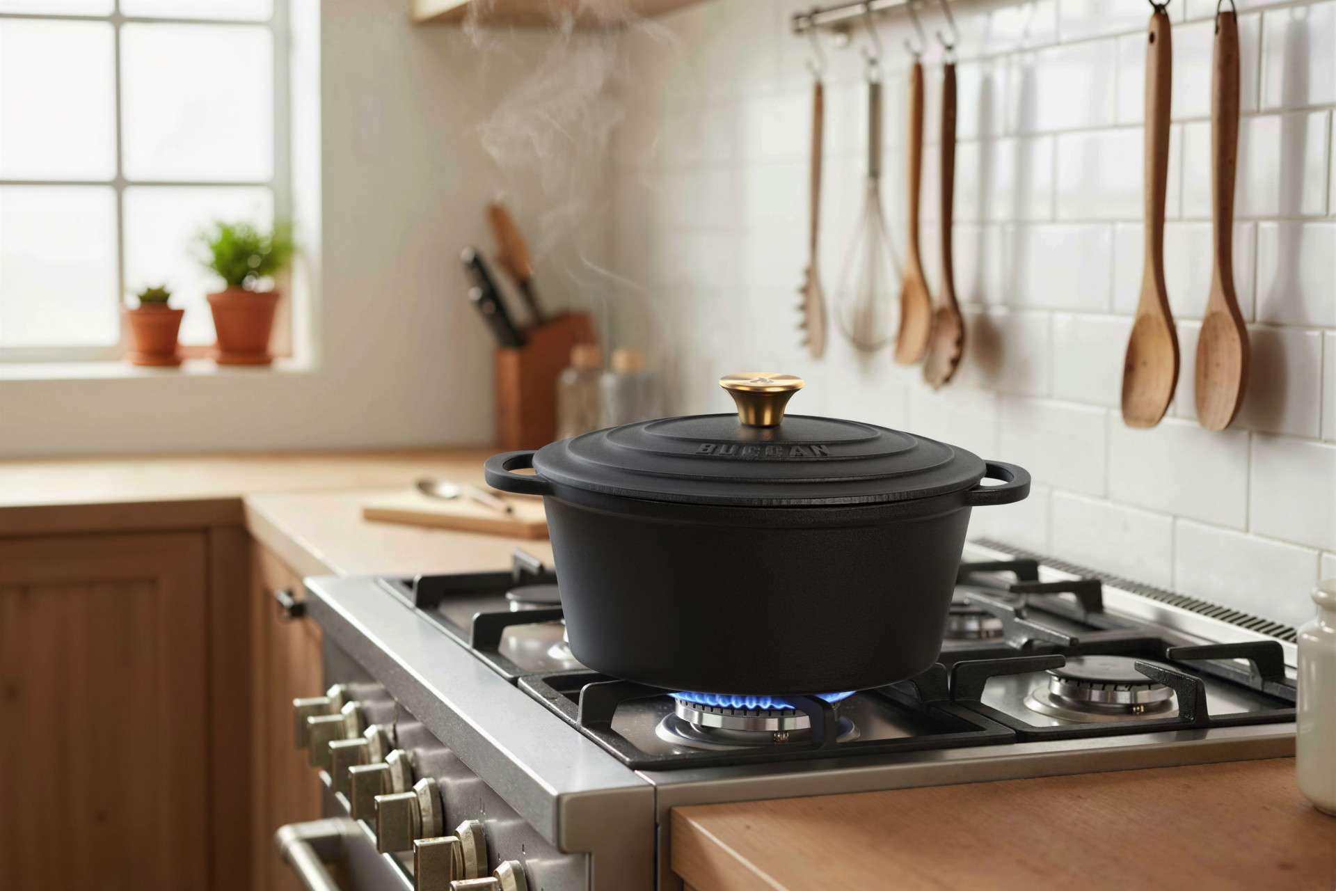 Buccan Hamersley gietijzeren braadpan ovaal