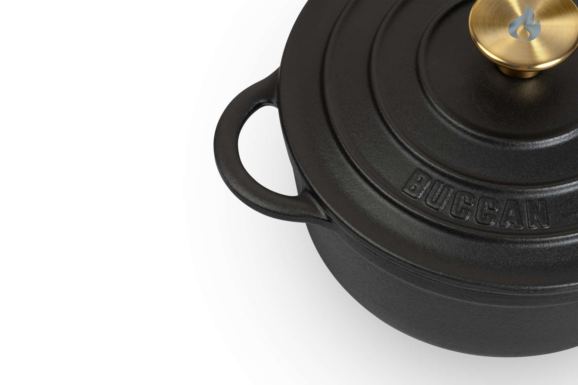 Buccan Hamersley gietijzeren braadpan ovaal