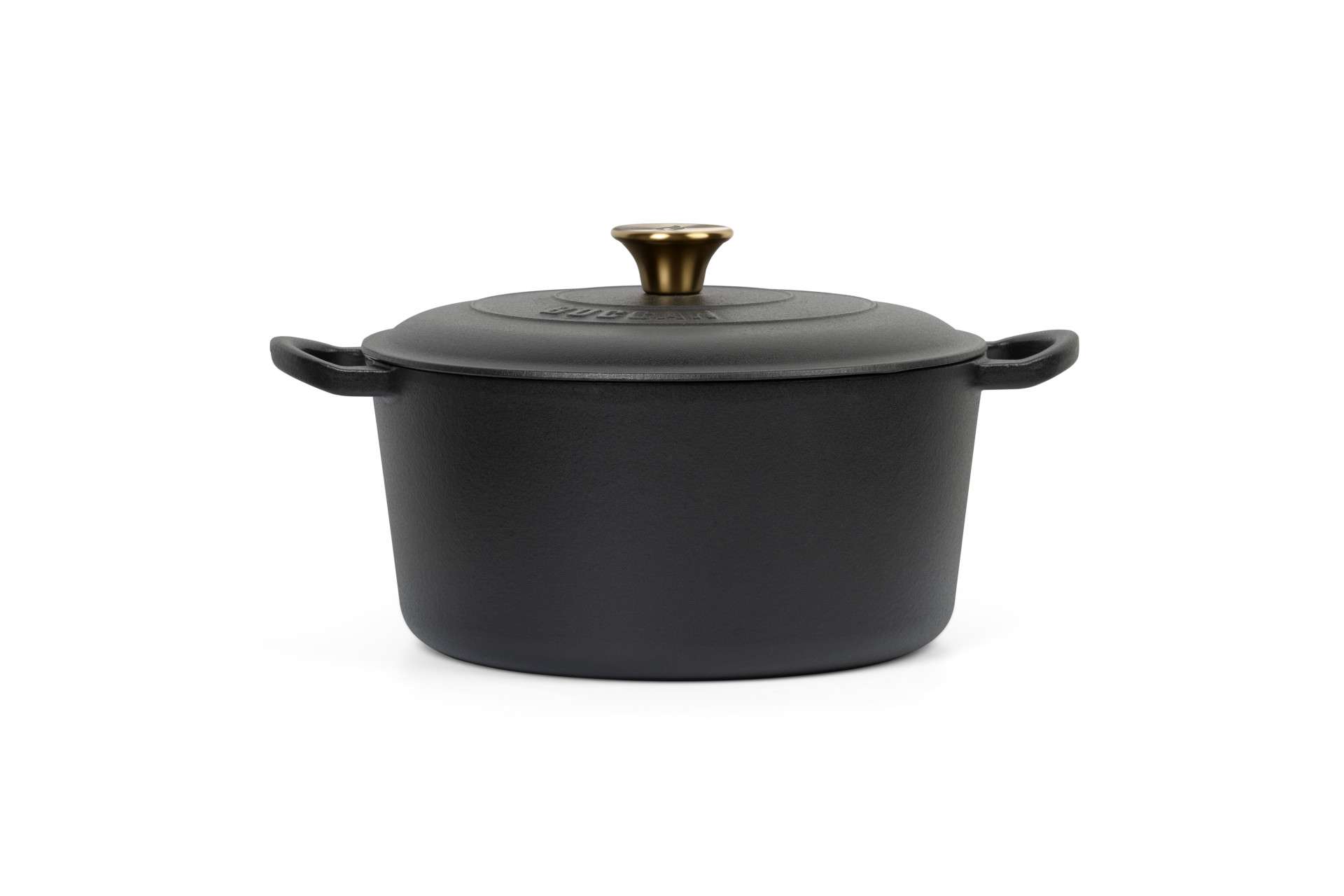 Buccan Cooking - Casserole en fonte Hamersley 26 cm - Ronde - Noire