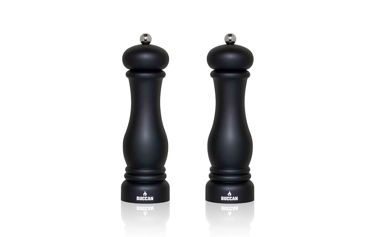 Buccan cooking set van 2 klassieke pepermolen
