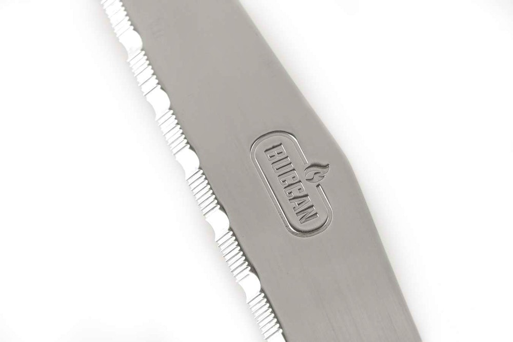 Buccan Cooking 6 delige zilveren steak messenset