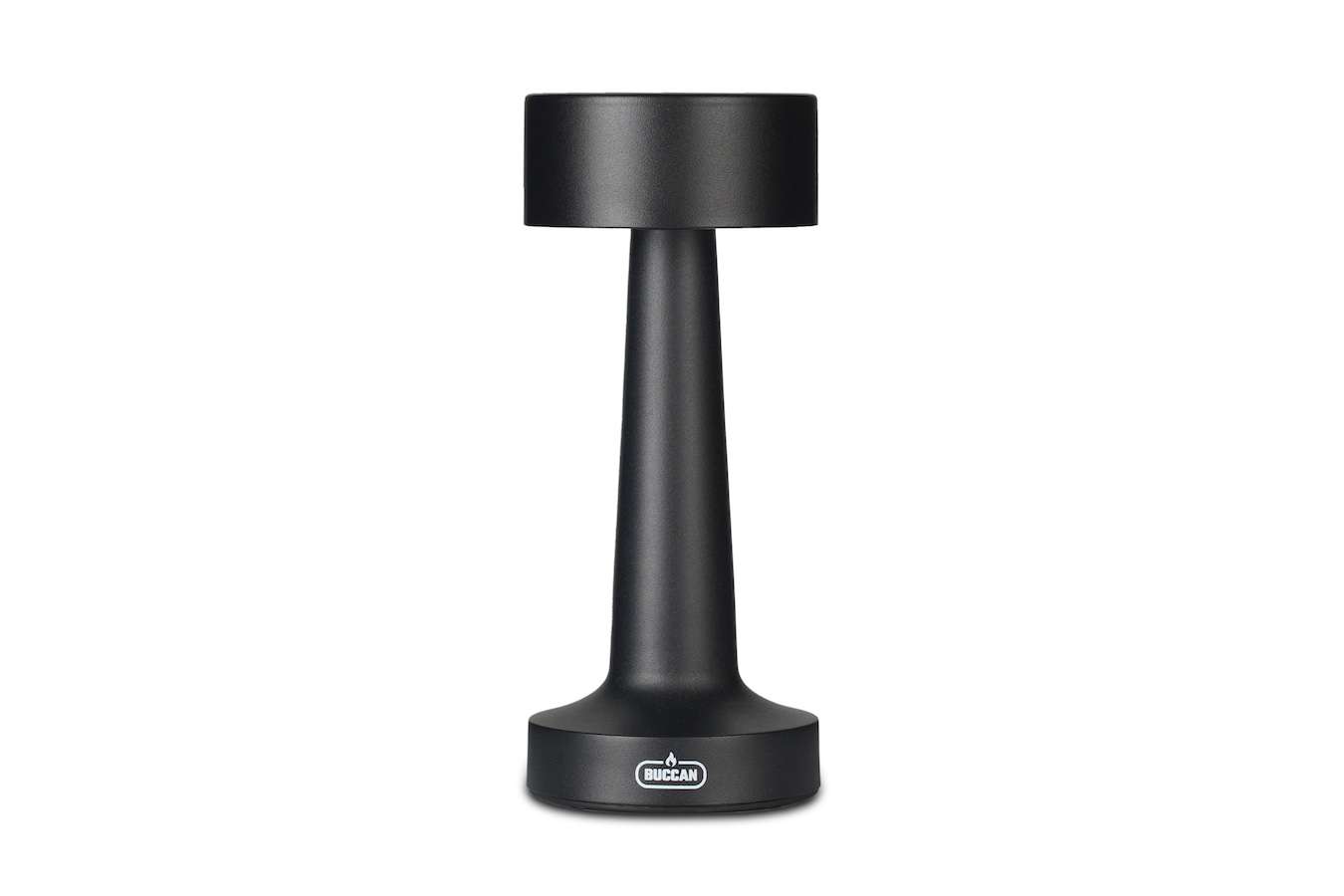 Buccan - Dumbbell tafellamp - Zwart - 3 lichtstanden en touchpanel