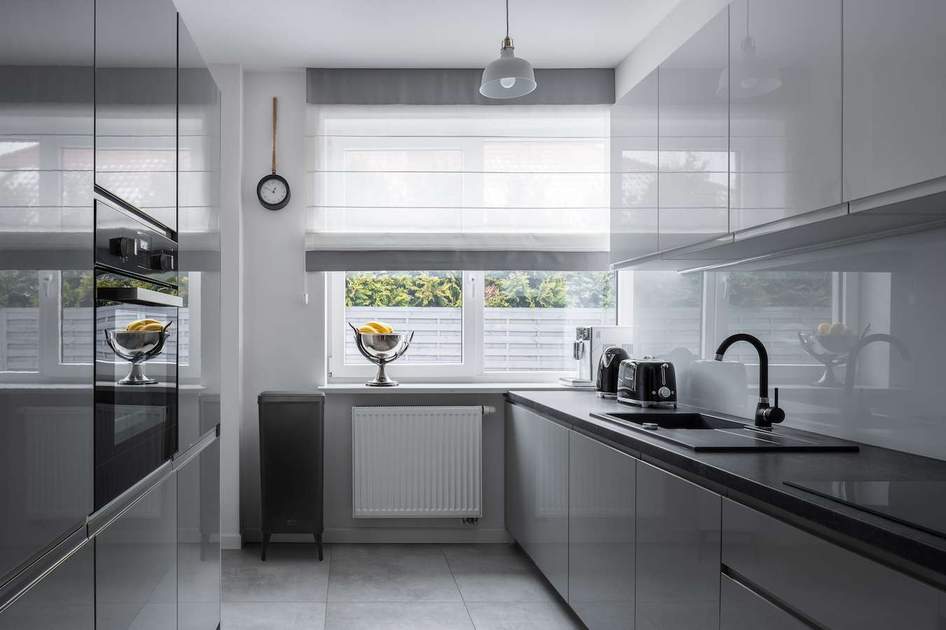 Buccan prullenbak 60L met bewegingssensor – Zwart