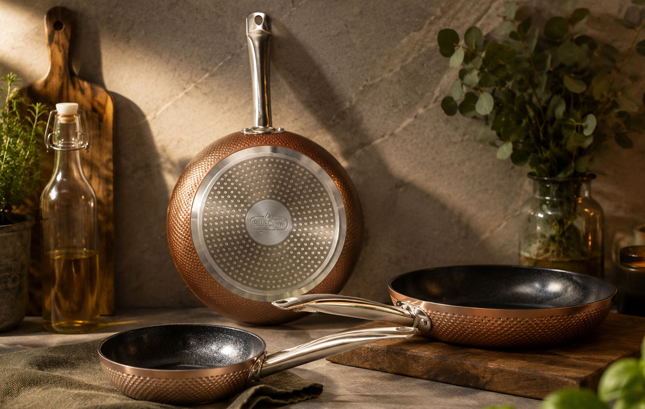Buccan – Set de poêles en céramique – 20, 24 et 28 cm