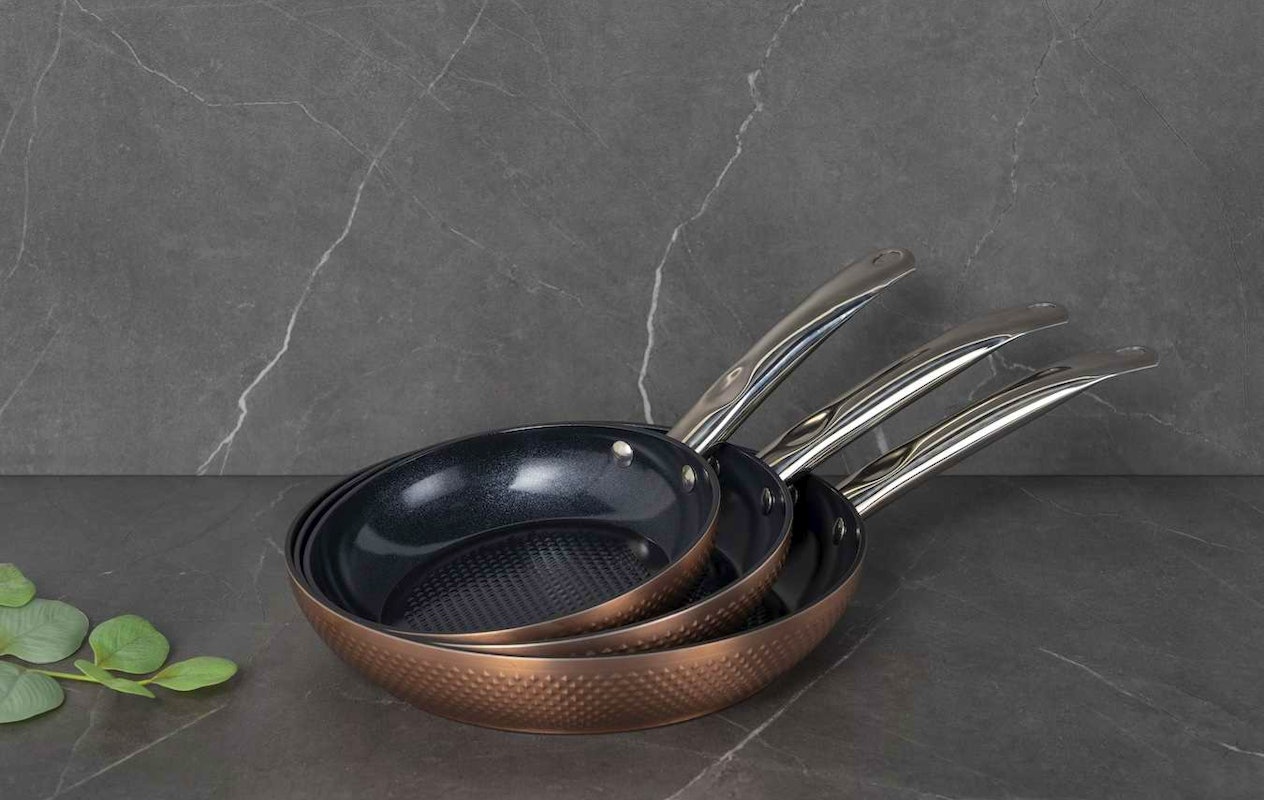 Buccan - Keramische Koekenpannenset - 20 - 24 en 28 cm