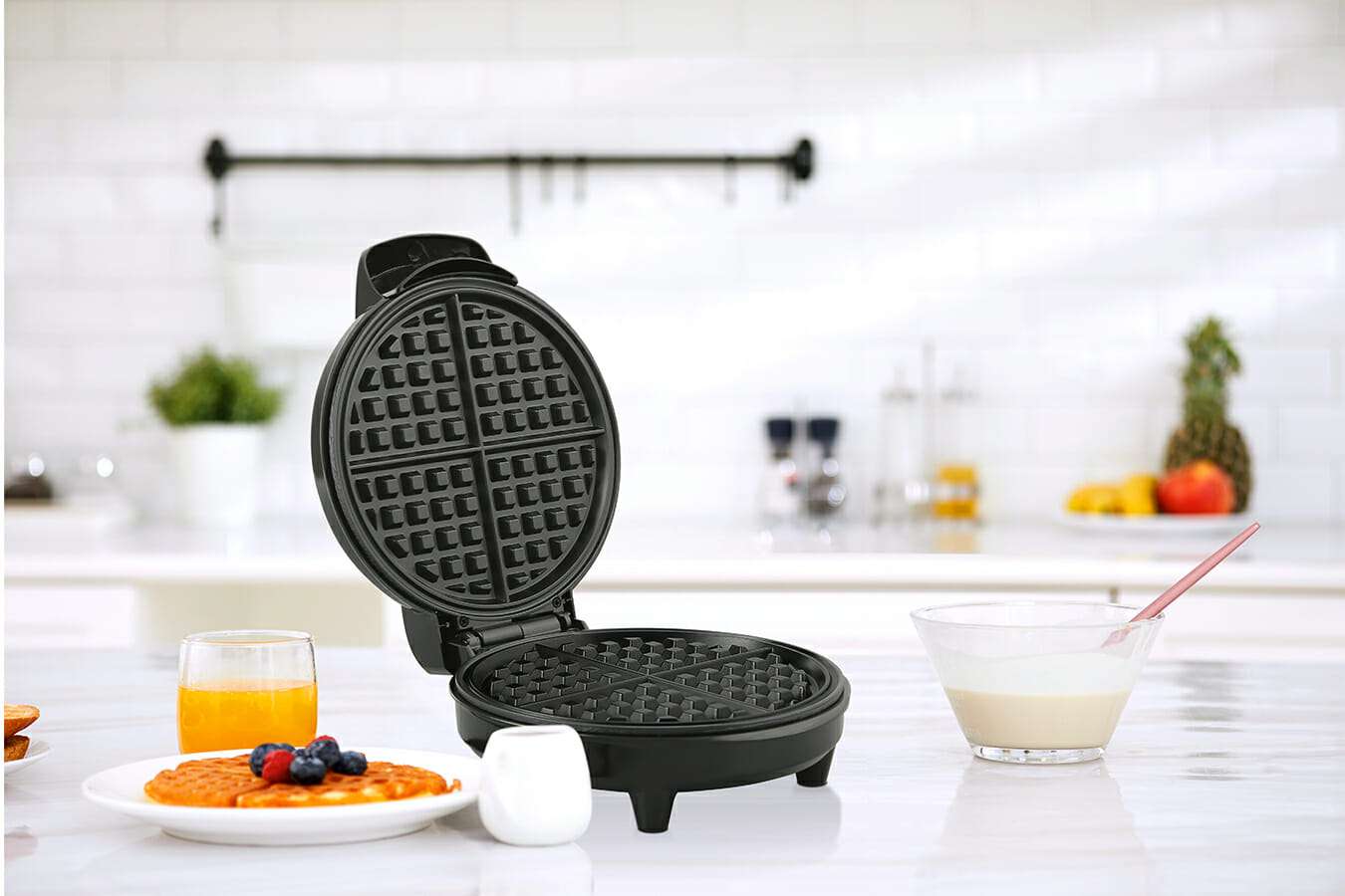 Buccan wafelijzer roségoud