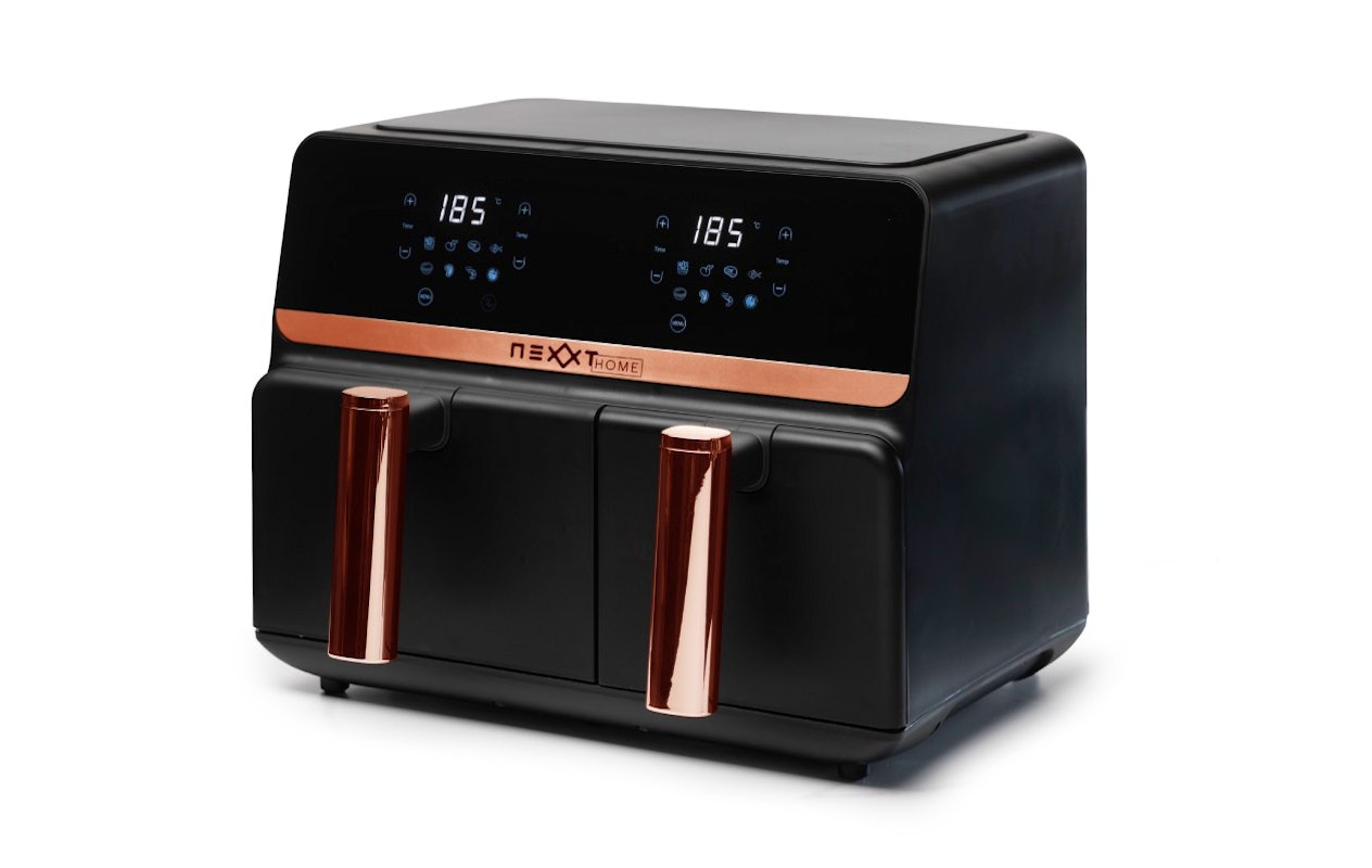 Friteuse à air double Nexxt avec écran tactile (9 L)