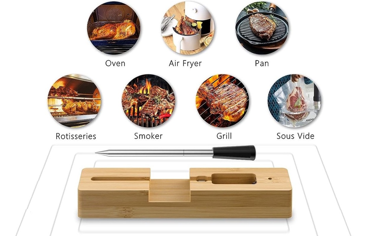 Dutch Wanted Vleesthermometer Draadloos met App - Oventhermometer