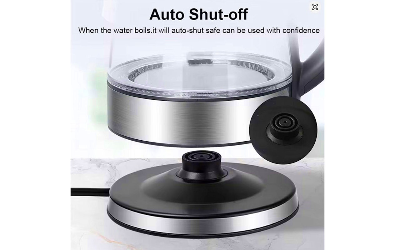 Eisenbach Glazen Waterkoker – 1,8L – BPA-vrij