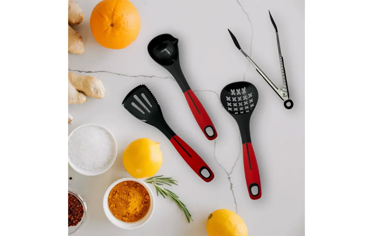 Eisenbach Keukengerei Set – 7-delig – Met Houder