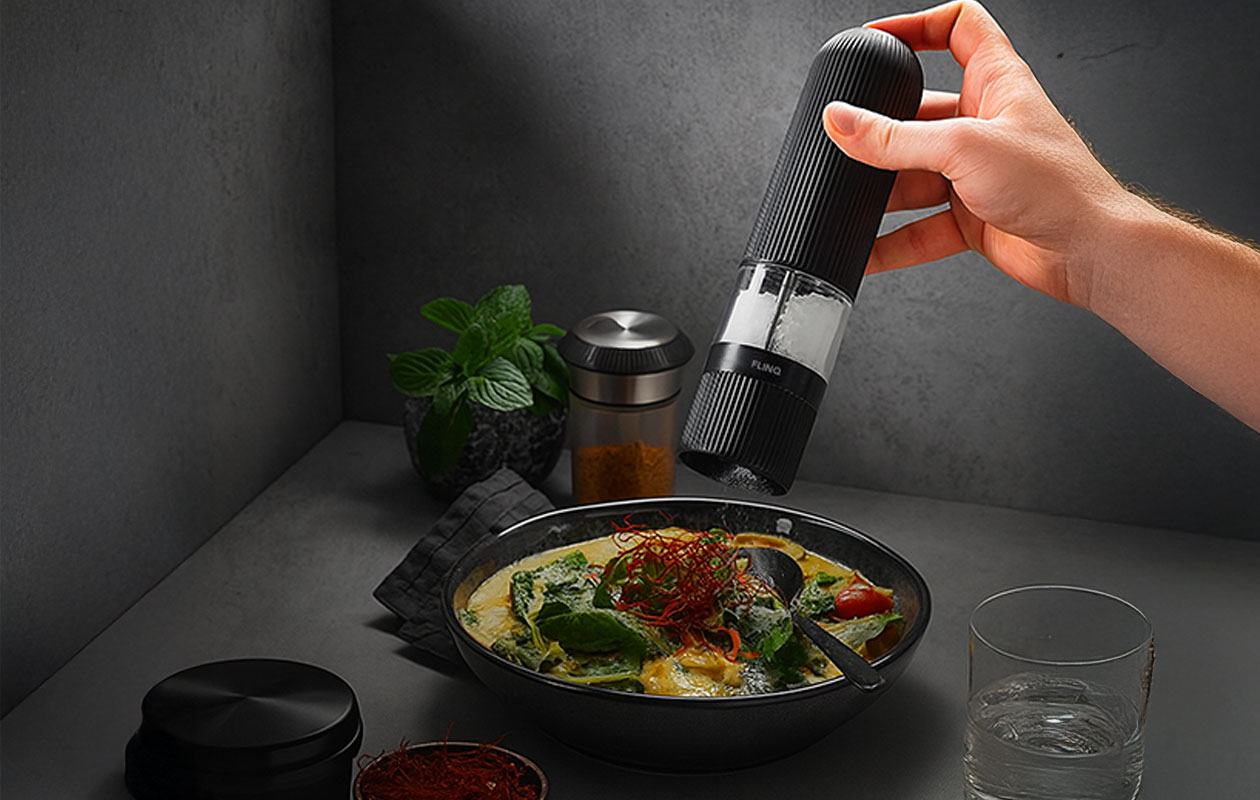 FlinQ Elektrische Peper- en Zoutmolen