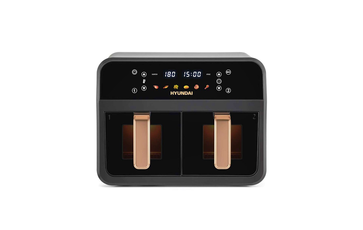 Hyundai Electronics - Digitale Airfryer Duo (6.2 liter) 