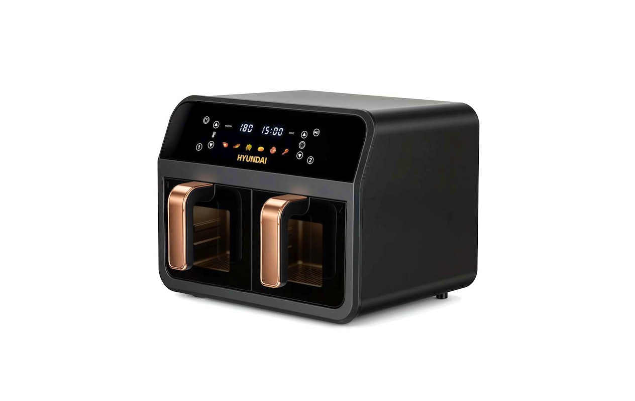 Hyundai Electronics - Digitale Airfryer Duo (6.2 liter) 