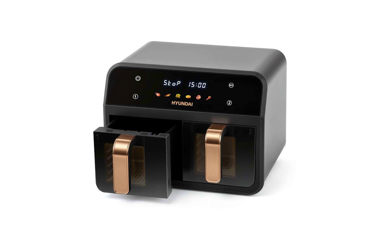 Hyundai Electronics - Digitale Airfryer Duo (6.2 liter) 