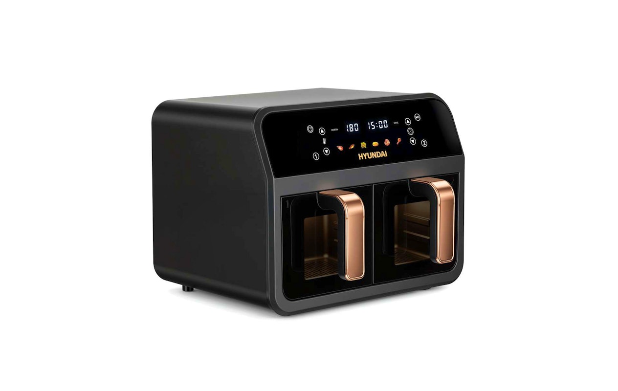 Hyundai Electronics - Digitale Airfryer Duo (6.2 liter) 