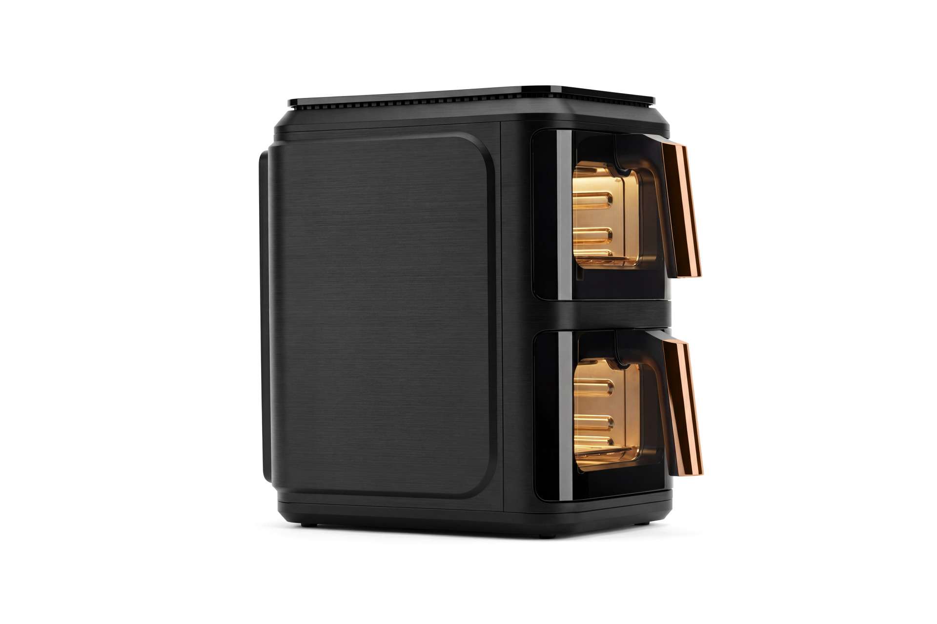 Hyundai dubbele airfryer XXL – twee lades van 5,2 liter en 2300 watt vermogen