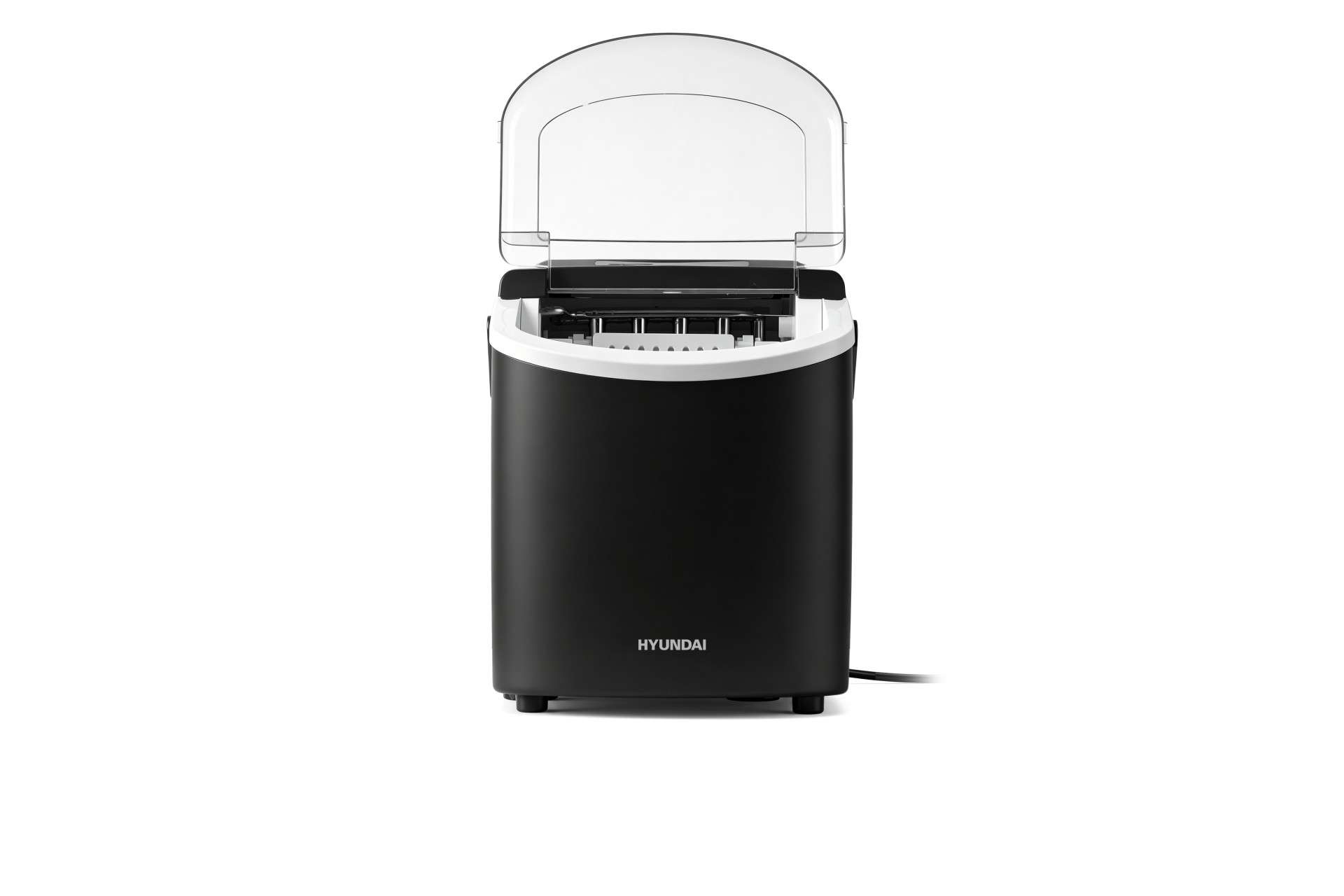 Hyundai Electronics - Machine à glaçons électrique auto-nettoyante - Compacte et portable - 90 W - Noir
