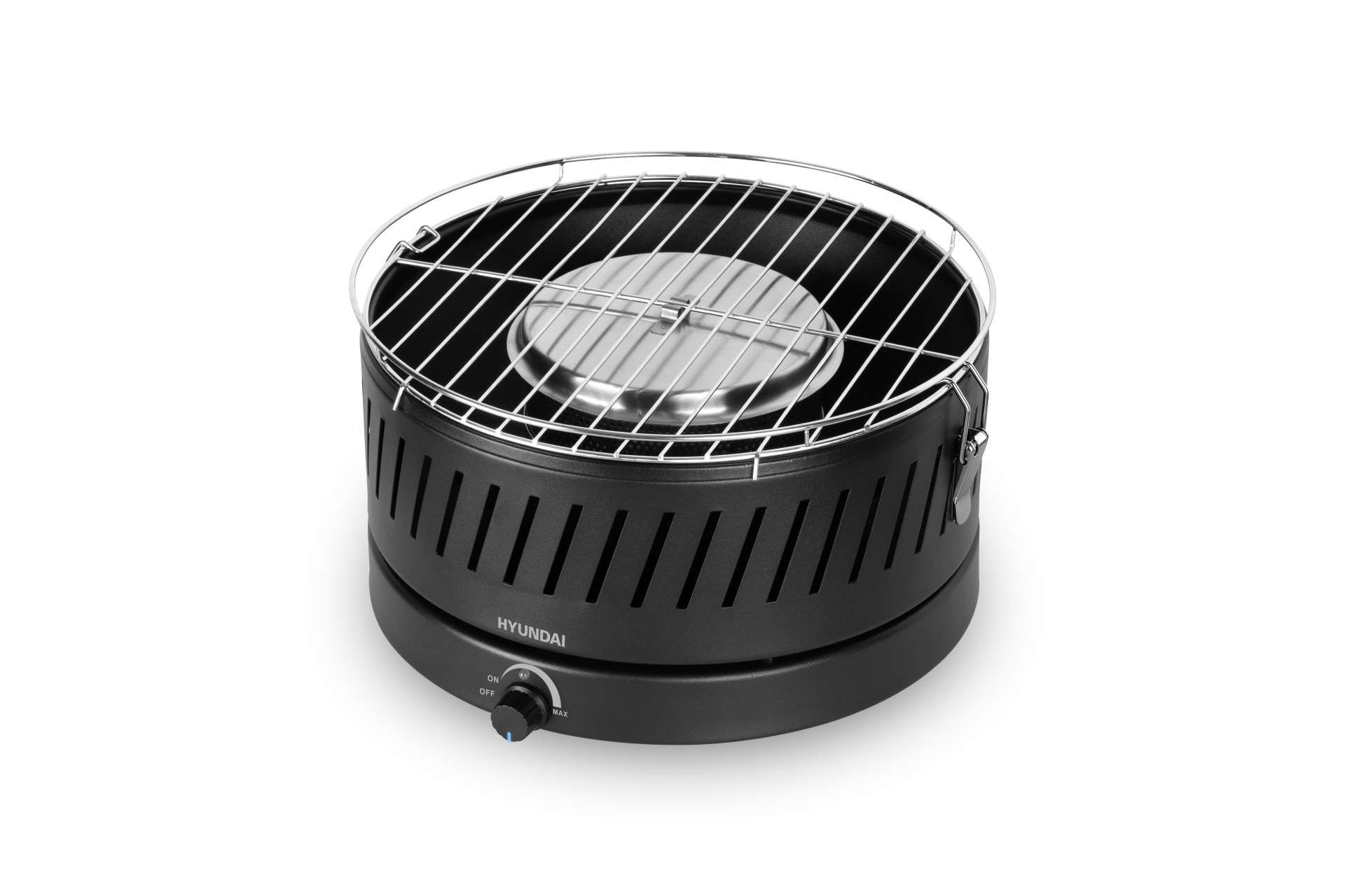 Hyundai Electronics rookvrije houtskool tafelbarbecue met ventilator