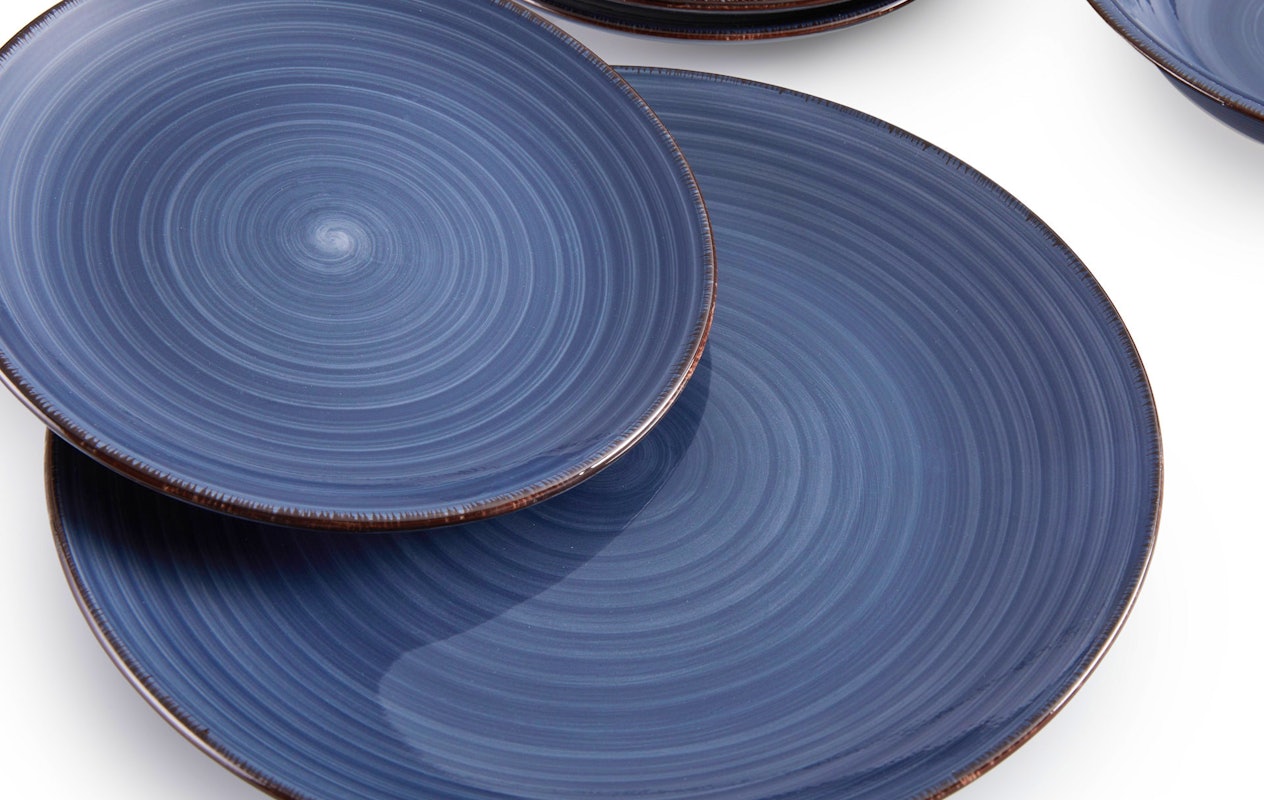 Lifa Living bordenset 18-delig blauw