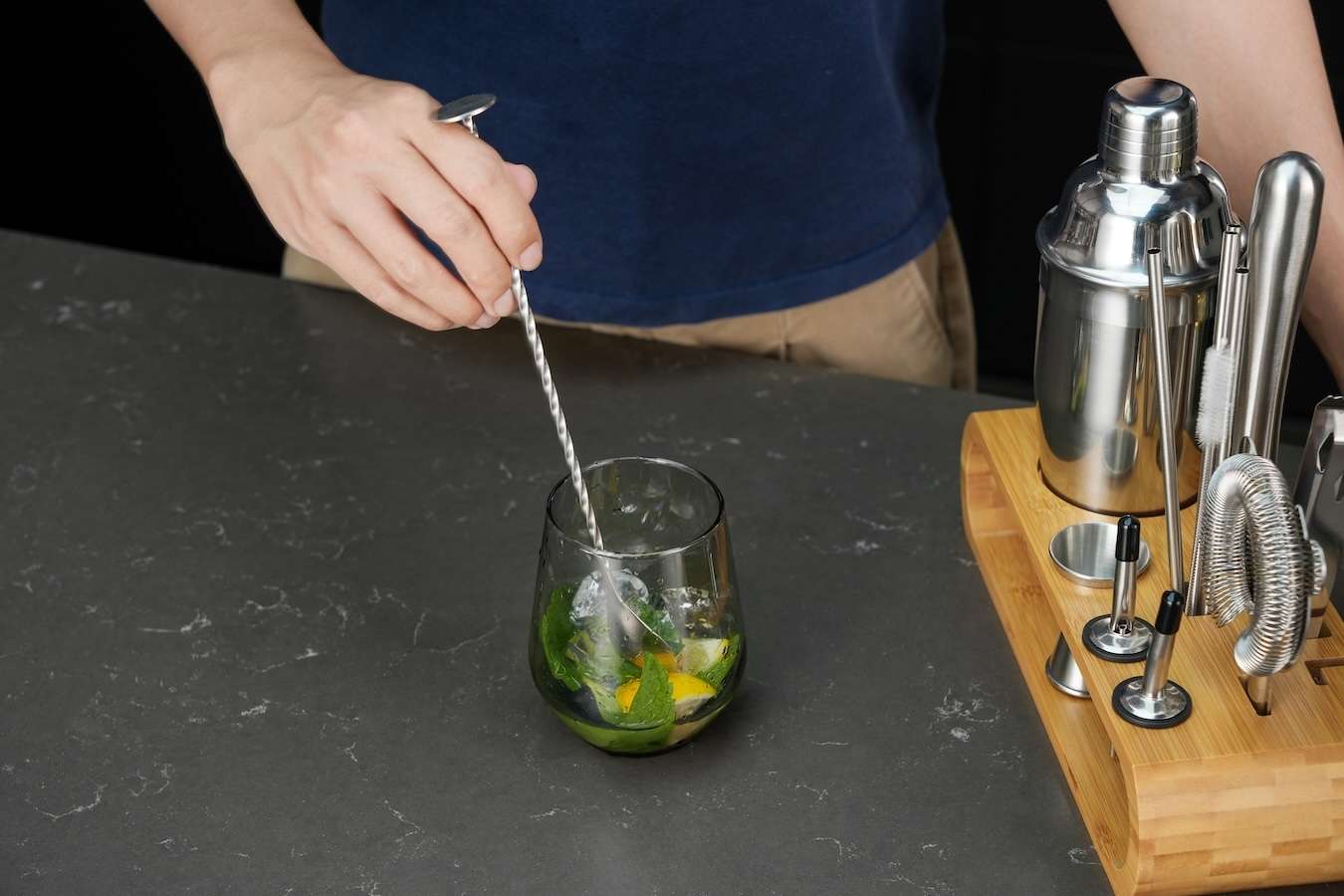 Luxe cocktailshaker set - Compleet