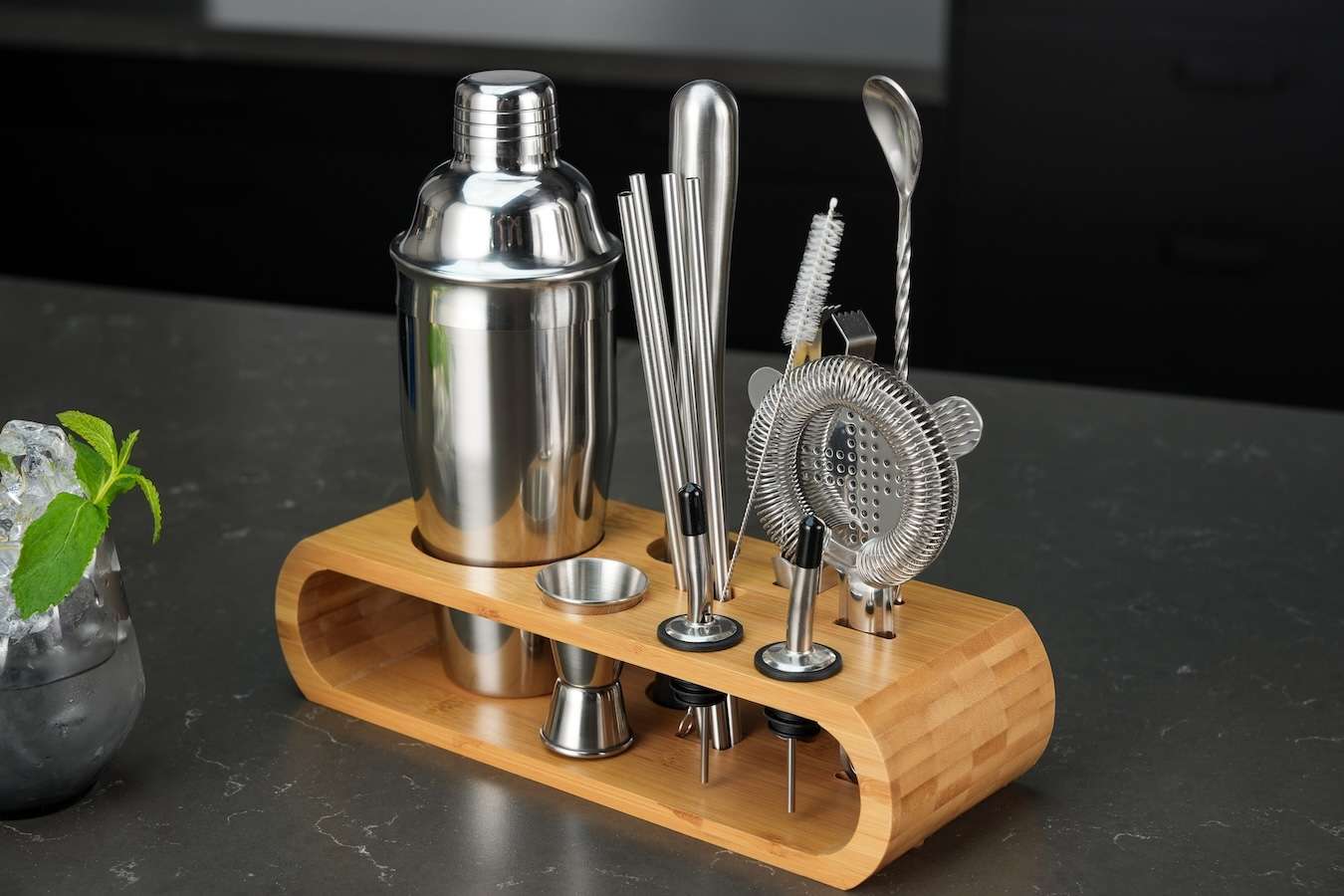 Luxe cocktailshaker set - Compleet