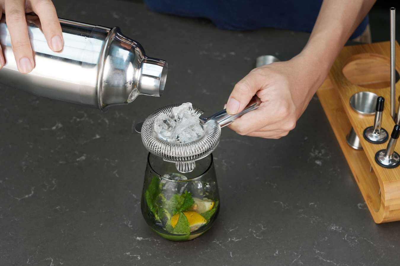 Luxe cocktailshaker set - Compleet