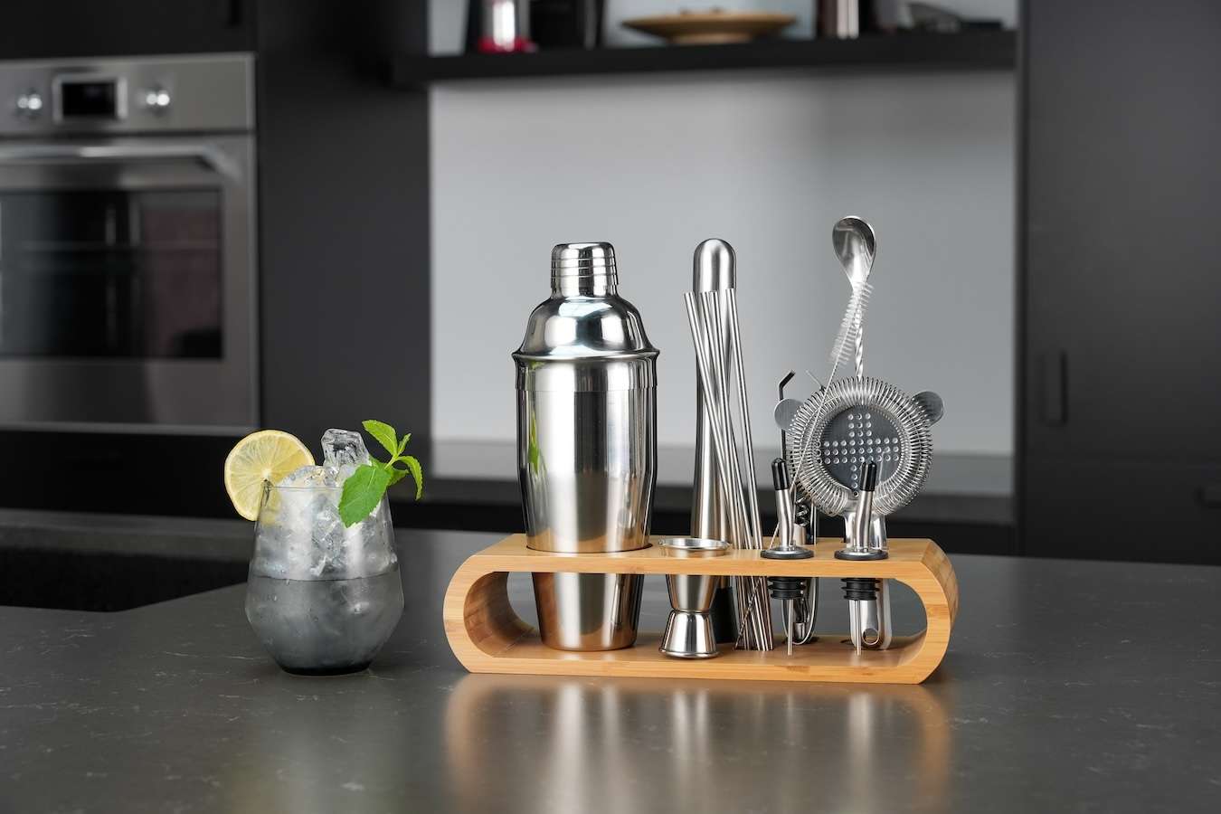 Luxe cocktailshaker set - Compleet