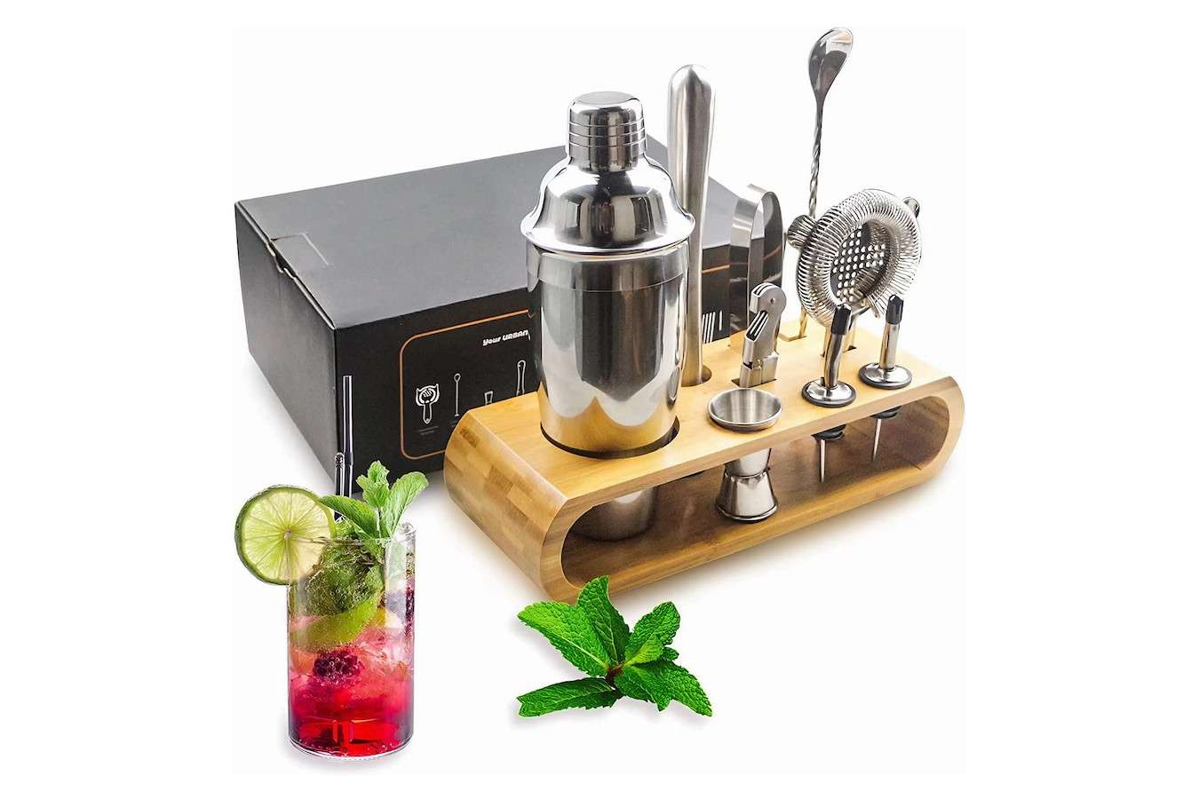 Luxe cocktailshaker set - Compleet