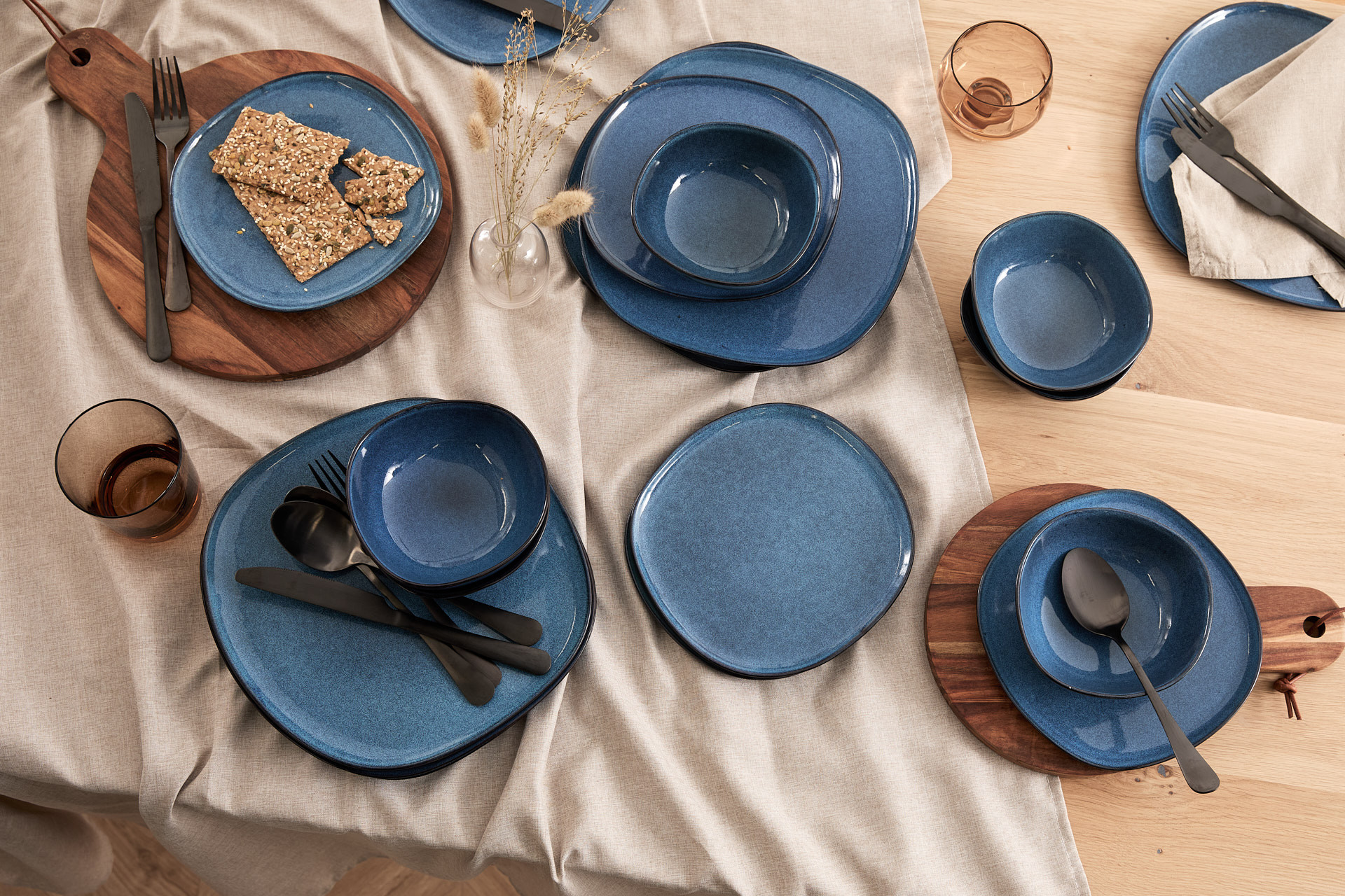 Magnani Bordenset Lott 18-delig - Light blue