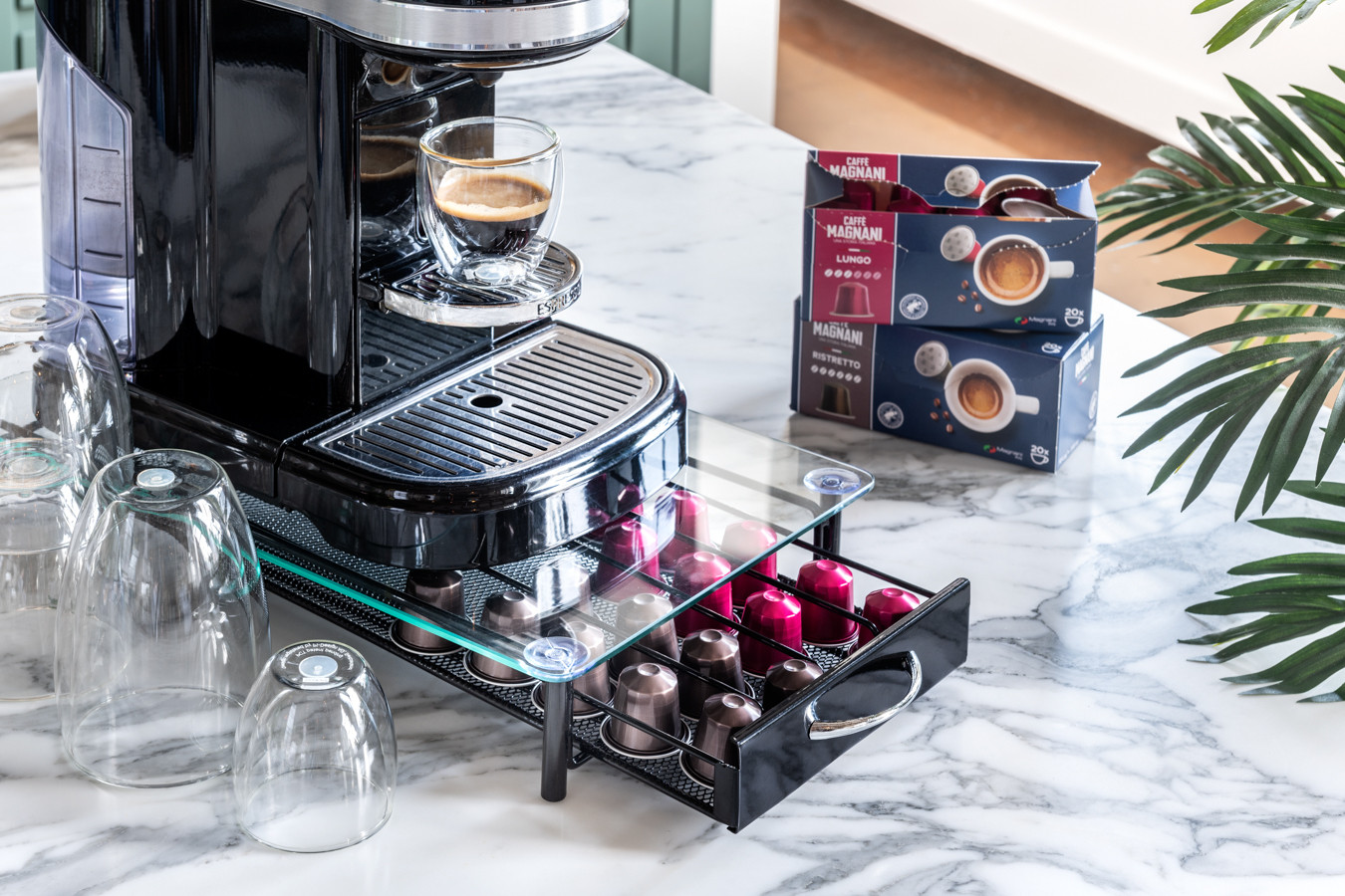 Magnani koffie cups houder rechthoek