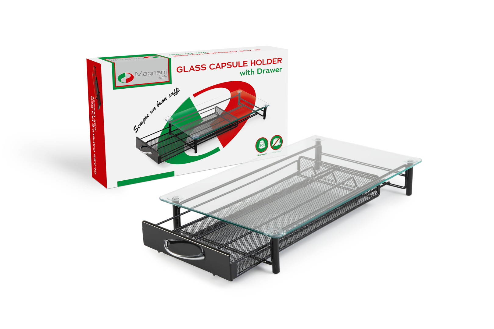 Magnani koffie cups houder rechthoek