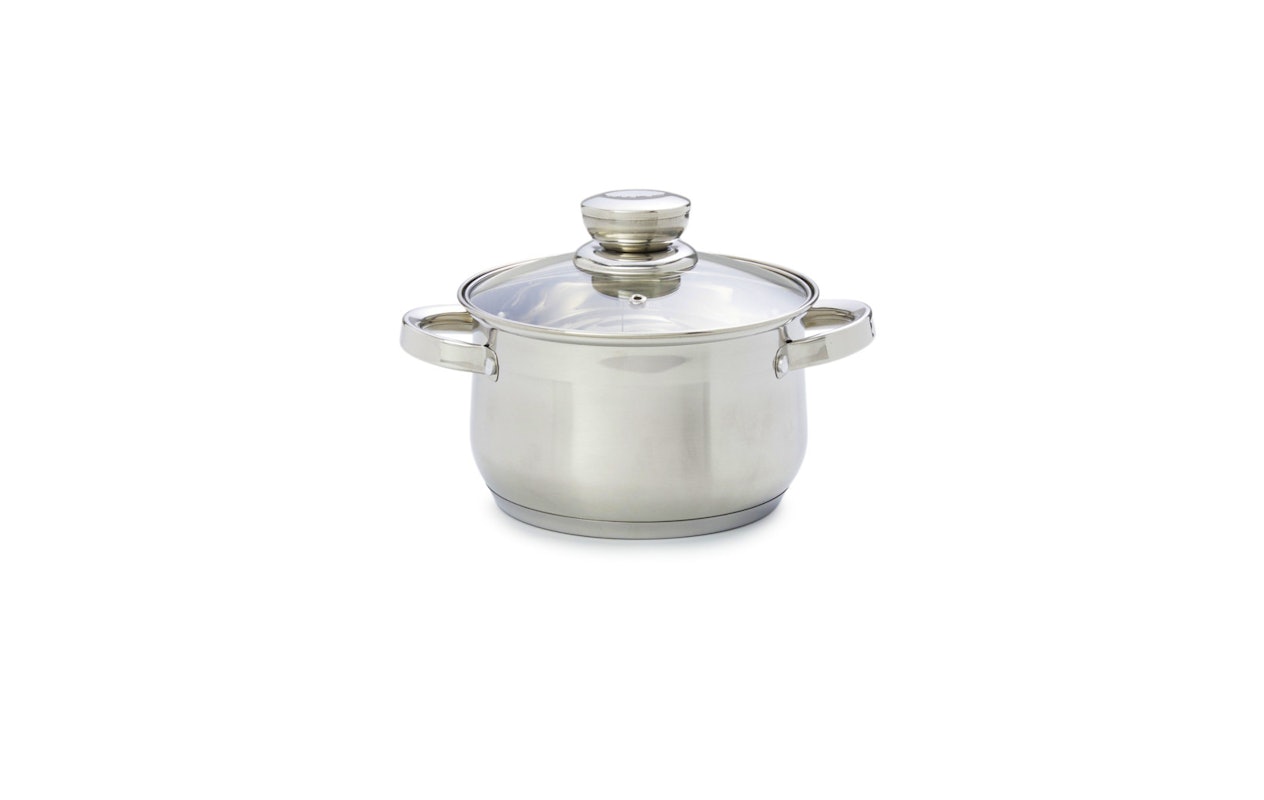 Magnani Batterie de cuisine en acier inoxydable 12