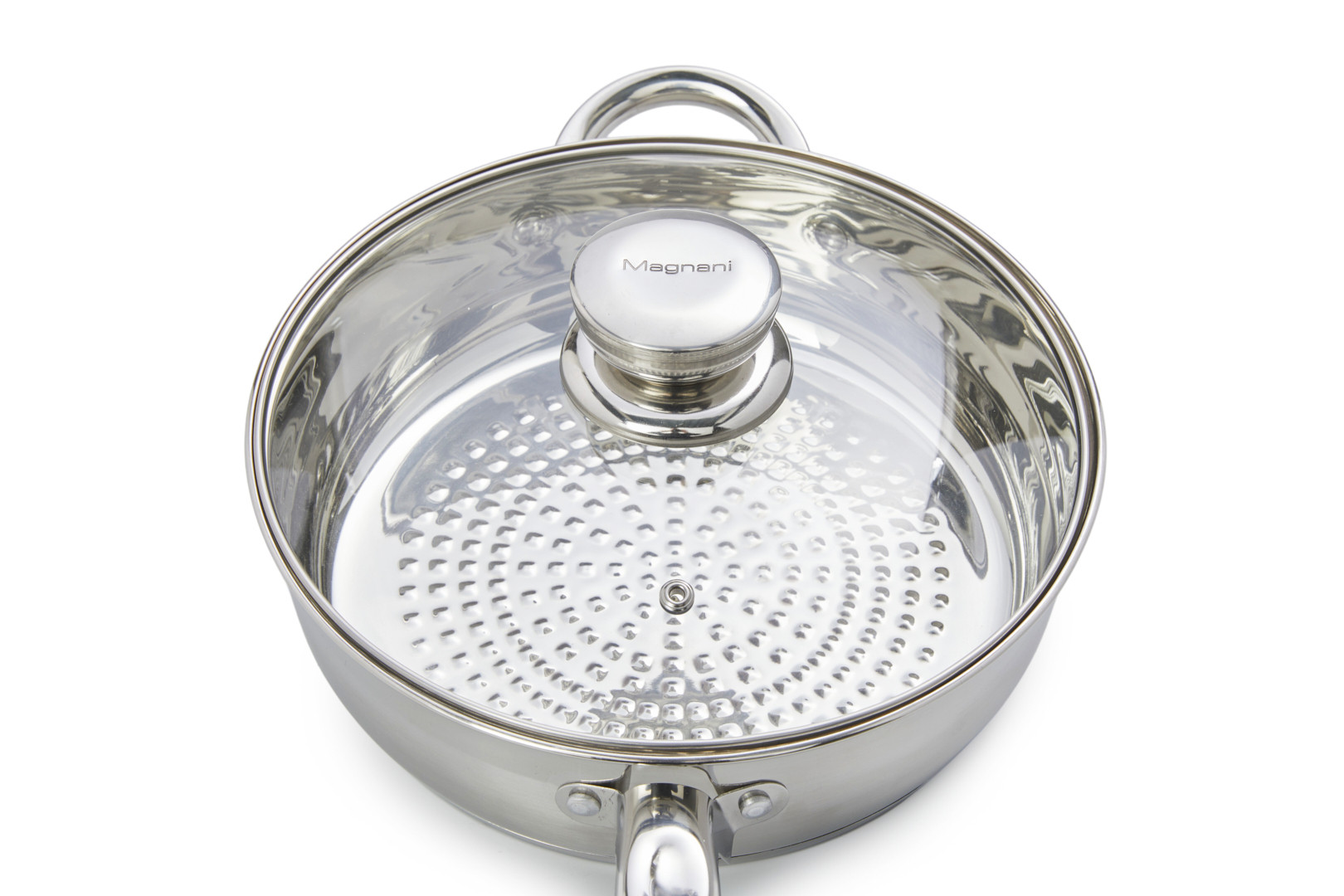 Magnani pannenset RVS 12-delig