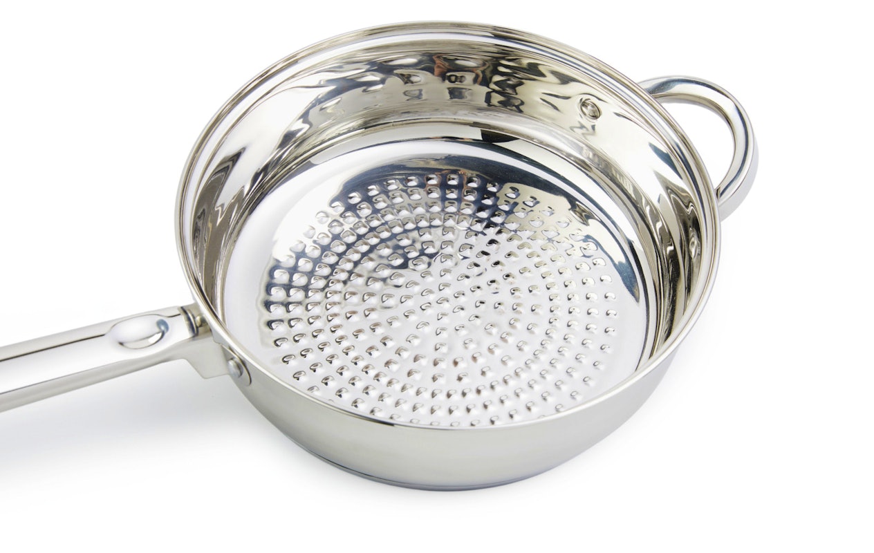 Magnani Batterie de cuisine en acier inoxydable 12