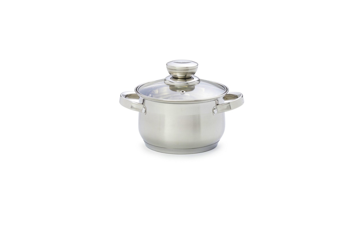 Magnani Batterie de cuisine en acier inoxydable 12