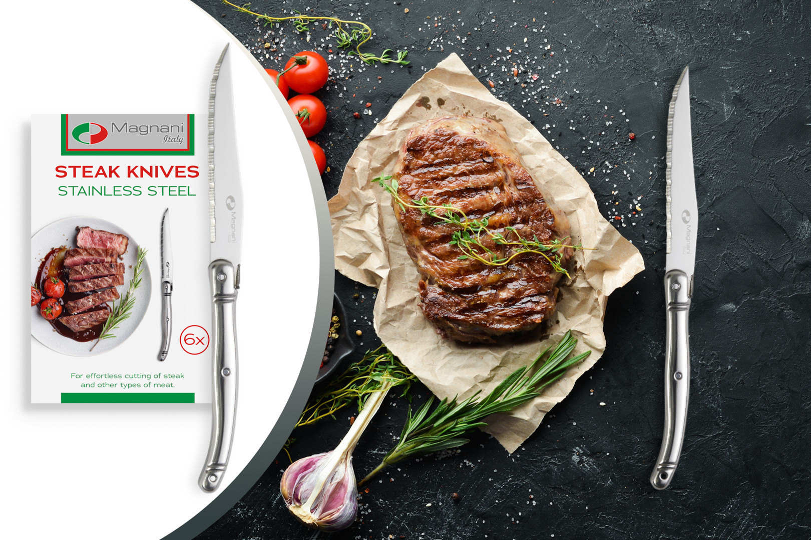 Magnani Steakmessen - Metaal