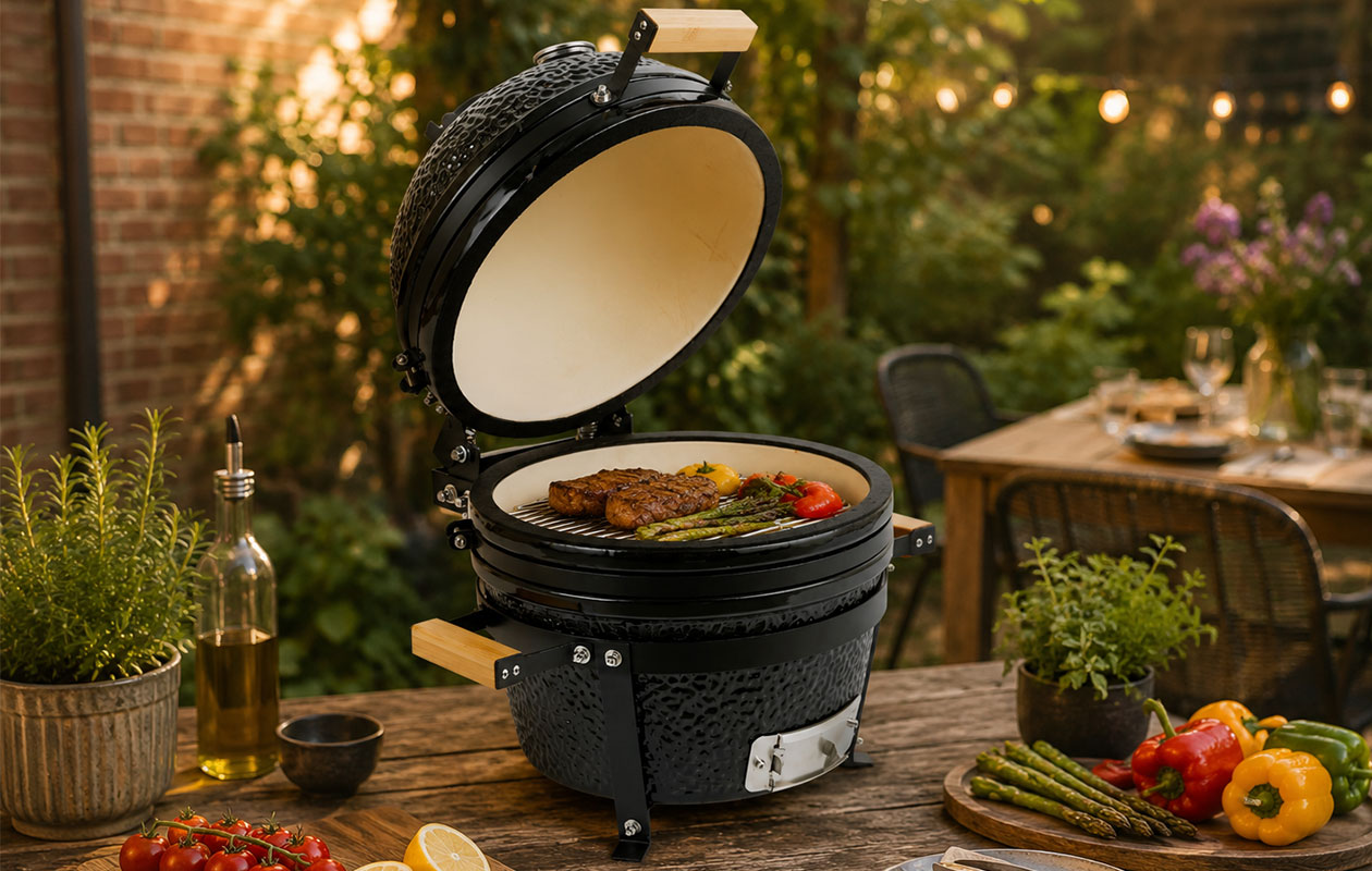 Mascot Online Kamado BBQ 15 pouces