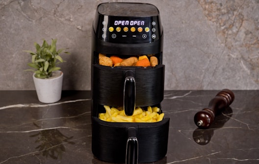 Nexxt - Double Stacked Airfryer 2.5 + 2.5 liter