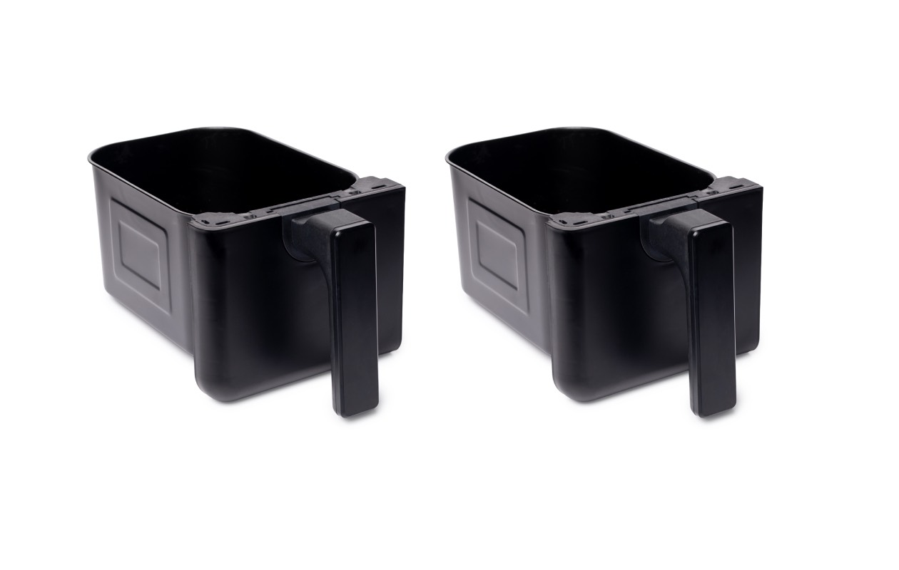 Dubbele airfryer van Nexxt met touchscreen (8L)