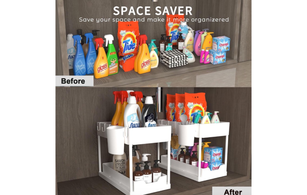 Nexxt - Keukenkastorganizer Wit