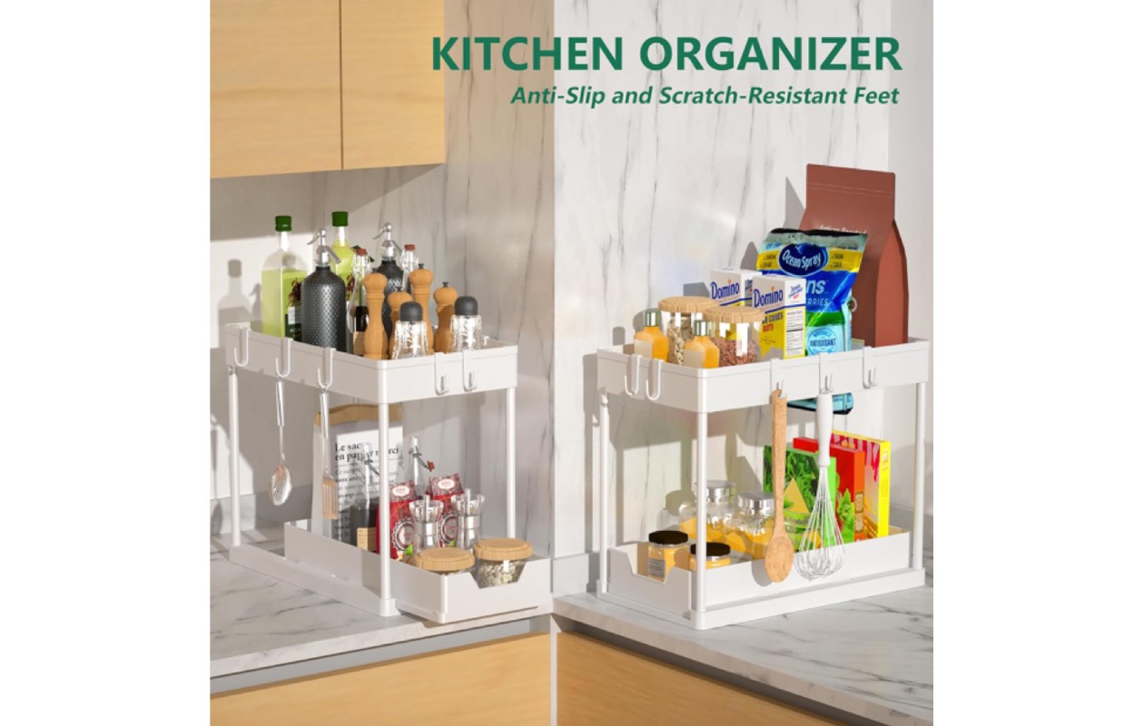 Nexxt - Keukenkastorganizer Wit