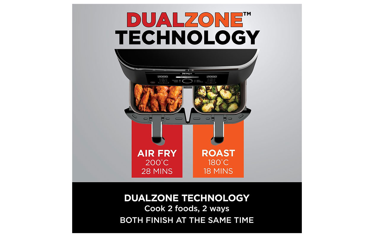Ninja Foodi AirFryer AF300EU – Double Zone